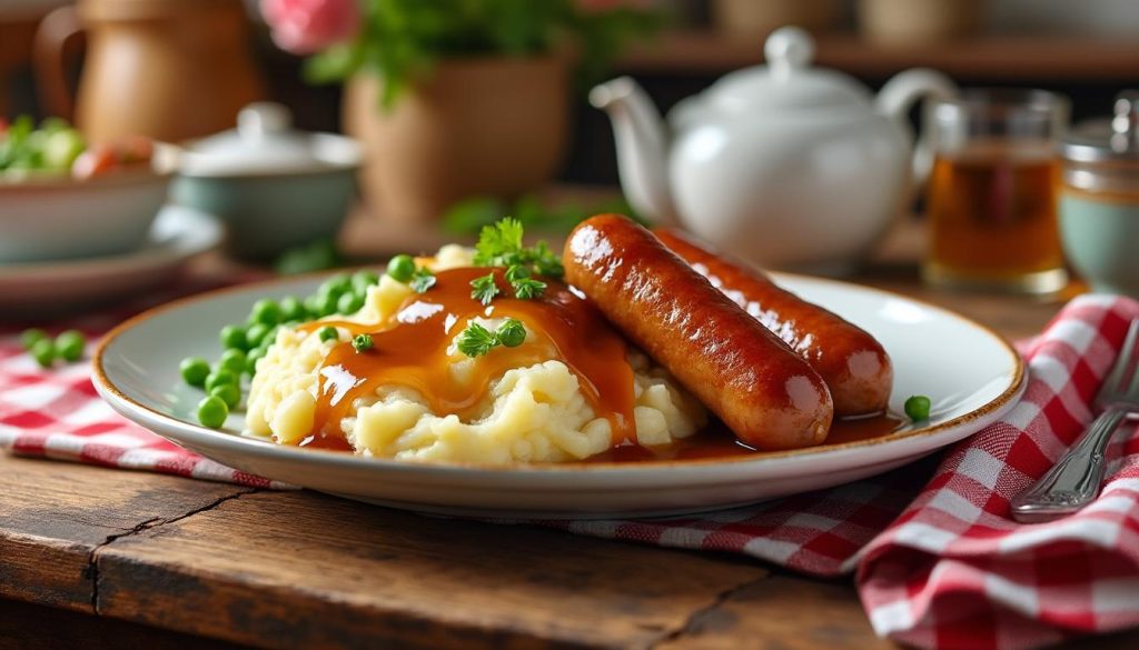 plongez dans l’univers du bangers and mash, ce plat anglais emblématique. découvrez son histoire, ses ingrédients incontournables et nos astuces pour réussir cette spécialité réconfortante chez vous.
