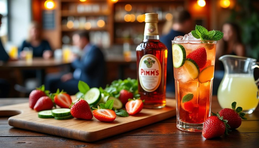 découvrez l’histoire et l’origine du célèbre cocktail pimm’s, ainsi que des recettes savoureuses et des astuces pour le déguster lors de vos apéritifs entre amis ou en famille !