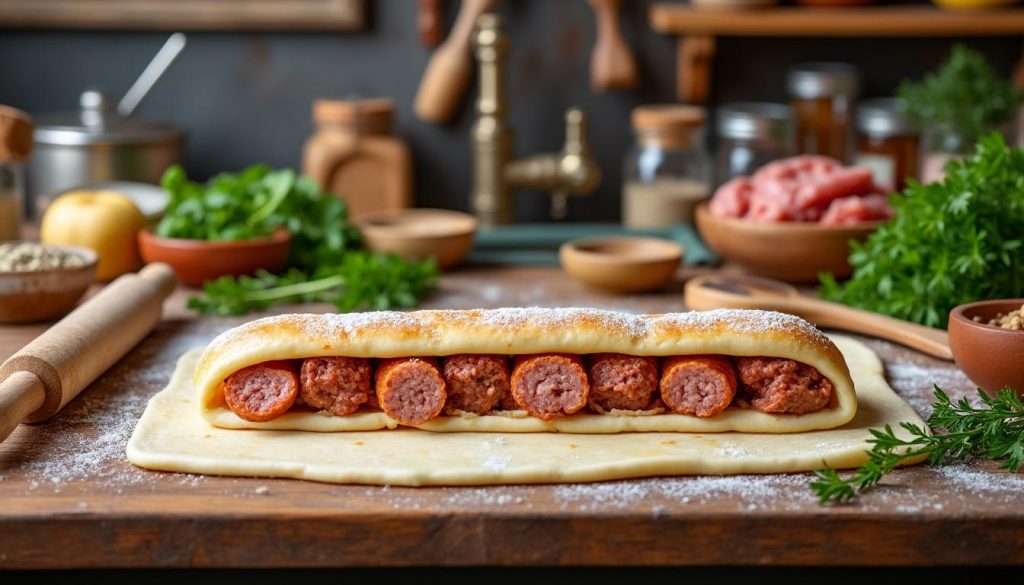découvrez comment préparer un sausage roll maison facile et savoureux avec cette recette simple. parfait pour un apéritif gourmand ou un repas rapide !
