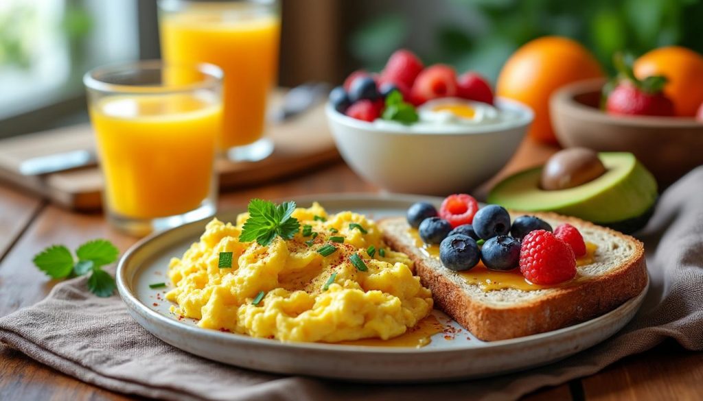 découvrez nos conseils et idées de petits-déjeuners équilibrés pour faire le plein d'énergie dès le matin. adoptez les bons aliments pour booster votre vitalité et bien démarrer la journée !