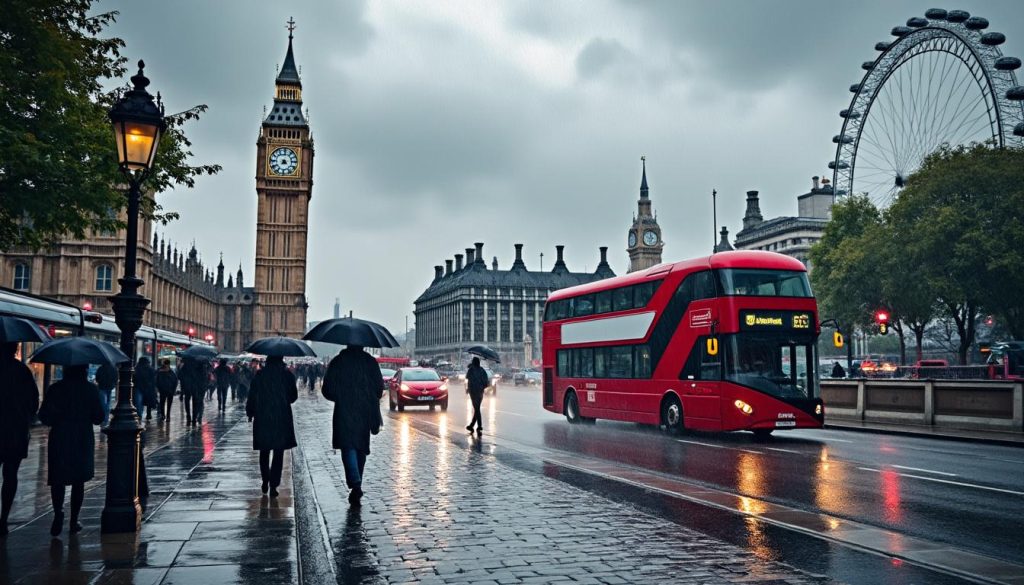 découvrez la météo du jour à londres : températures, précipitations et prévisions heure par heure pour mieux organiser votre journée dans la capitale britannique.