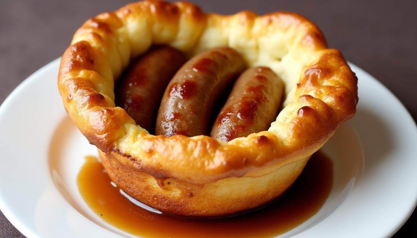 découvrez les secrets et astuces pour réussir un authentique toad in the hole, ce délicieux plat britannique à base de saucisses et de pâte à crêpes. conseils, recette et idées pour une préparation parfaite à chaque fois !