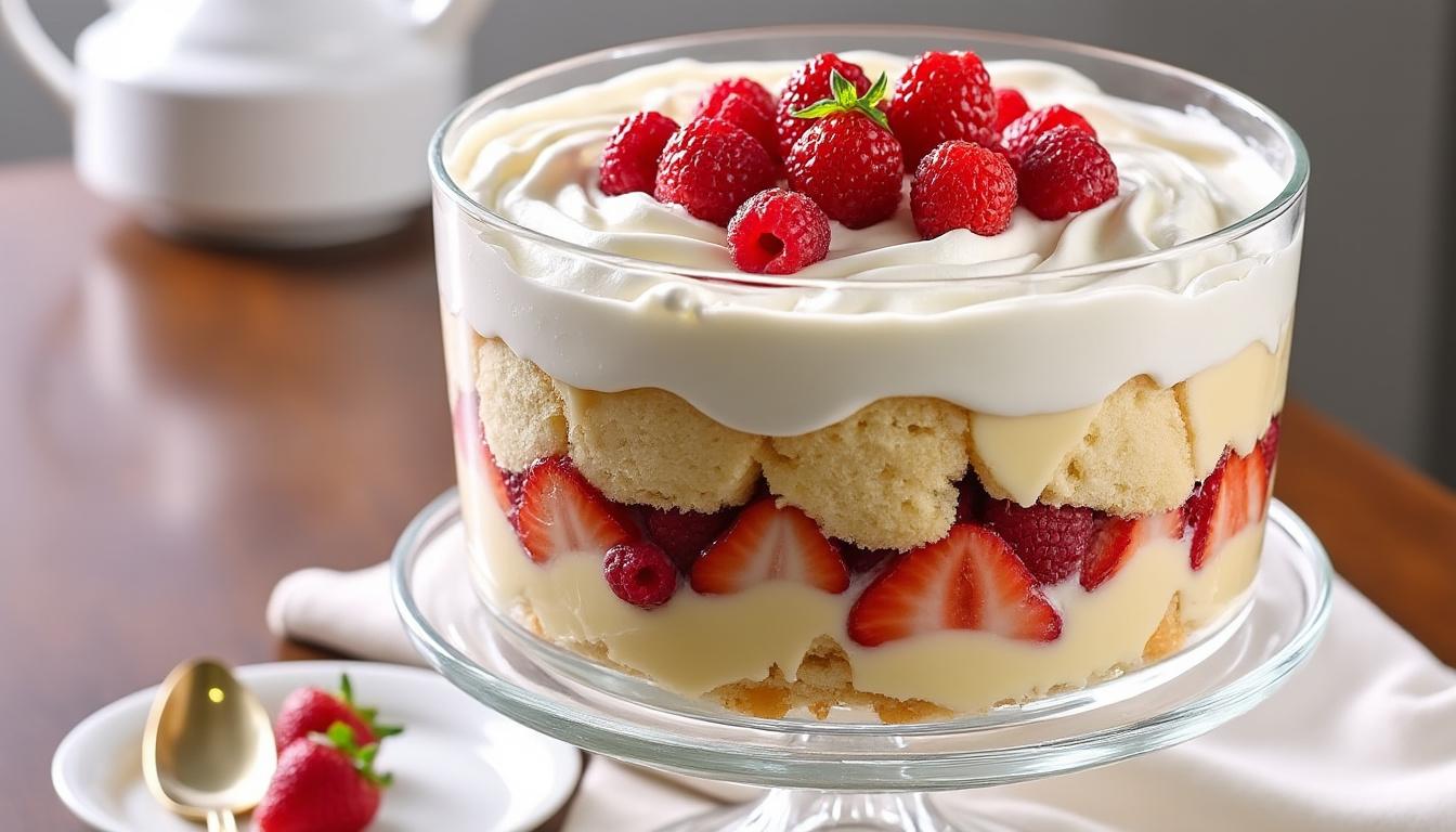 découvrez l’histoire du trifle anglais, ses ingrédients incontournables et nos astuces pour réussir ce dessert gourmand et coloré. idéal pour régaler vos convives !