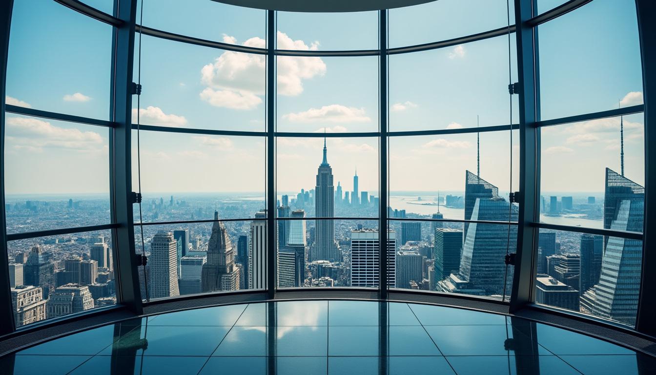 découvrez summit one vanderbilt, l’observatoire incontournable de new york. profitez de vues panoramiques spectaculaires sur la ville, des expériences immersives et vivez un moment inoubliable au sommet de manhattan.