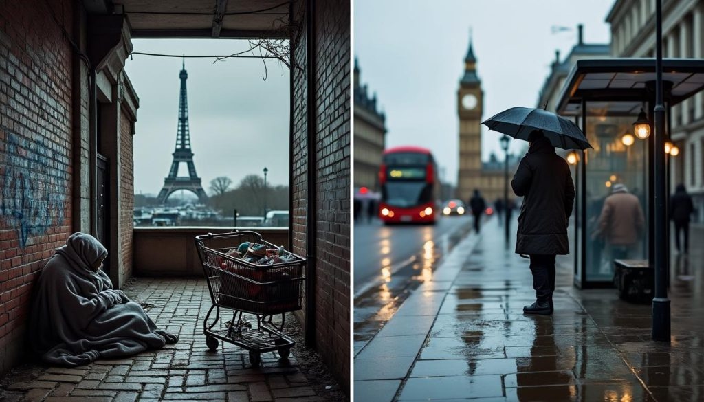 découvrez les réalités de la vie dans la précarité à paris et à londres, ainsi que des astuces pratiques pour surmonter les difficultés et améliorer votre quotidien dans ces grandes villes.