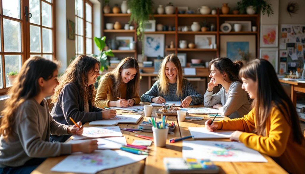 découvrez comment le jeu esquissé invite à redécouvrir le plaisir du dessin en groupe, favorisant créativité, convivialité et expression artistique partagée.