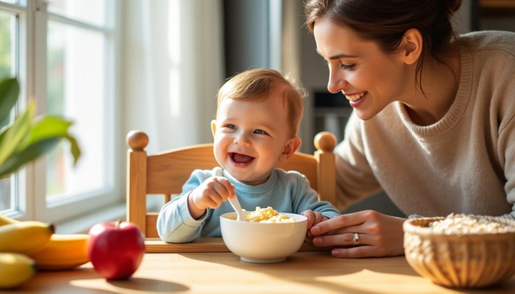 découvrez à quel âge il est recommandé d'introduire le petit déjeuner chez bébé, avec des conseils pour une transition en douceur et adaptée à son développement.