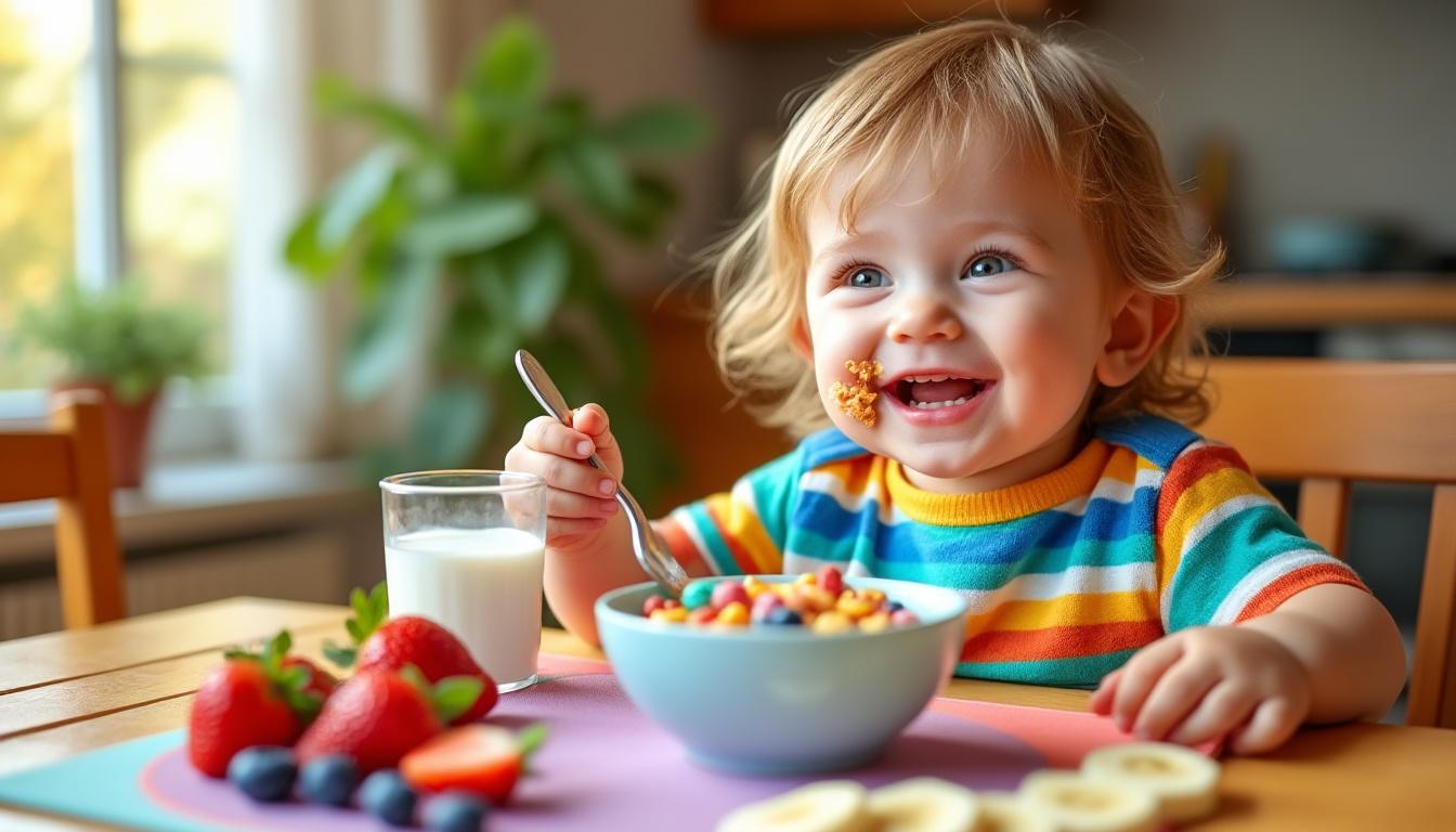 découvrez des idées savoureuses et des conseils pratiques pour préparer un petit déjeuner équilibré adapté aux besoins nutritionnels de votre bébé de 1 an.