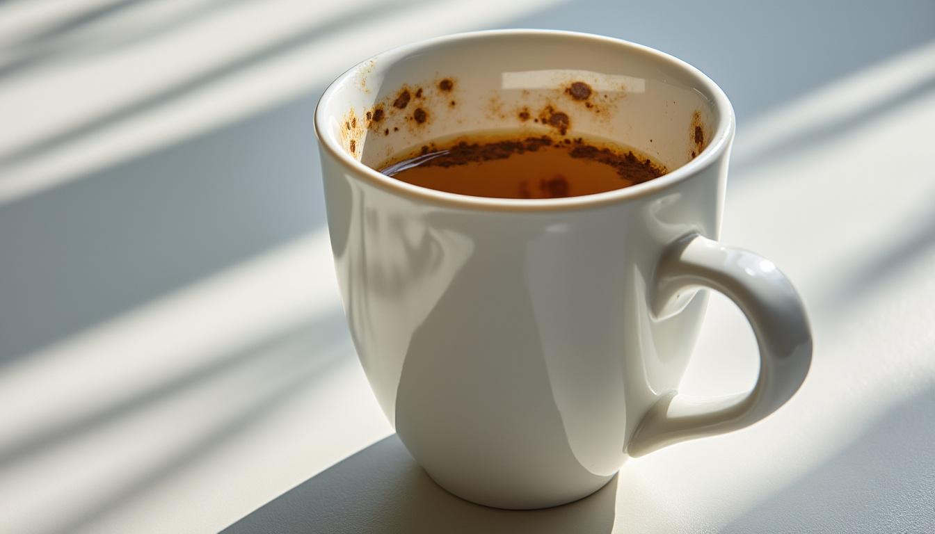 découvrez des astuces simples et efficaces pour enlever facilement les taches de thé incrustées dans vos tasses et retrouver leur éclat d'origine.