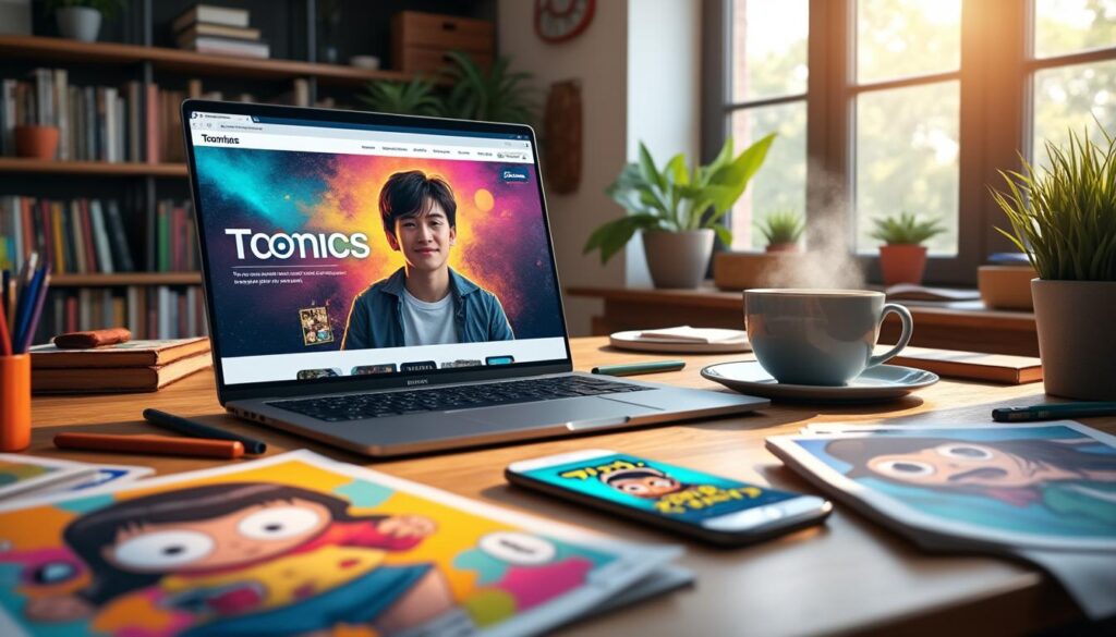 découvrez toomics, la plateforme incontournable pour les passionnés de webtoons, offrant une large sélection de séries captivantes et exclusives pour tous les amateurs de bandes dessinées en ligne.