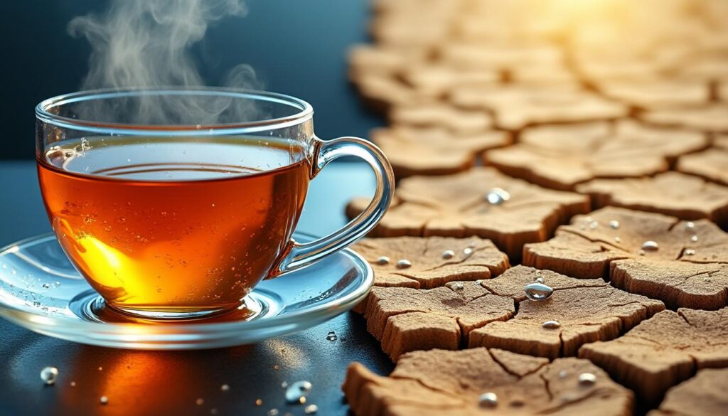 découvrez si le thé déshydrate vraiment ou si c'est un mythe, en explorant les effets de la caféine et l'hydratation liée à la consommation de thé.