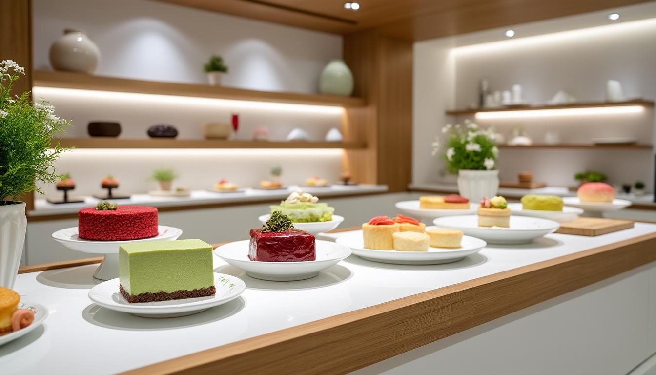 plongez dans l'univers raffiné de la luce, pâtisseries & salon de thé japonais, et savourez des créations gourmandes alliant tradition et délicatesse.