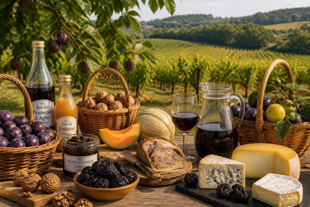 découvrez les saveurs gourmandes du lot-et-garonne lors d'une escapade savoureuse : spécialités locales, produits du terroir et délices culinaires vous attendent.