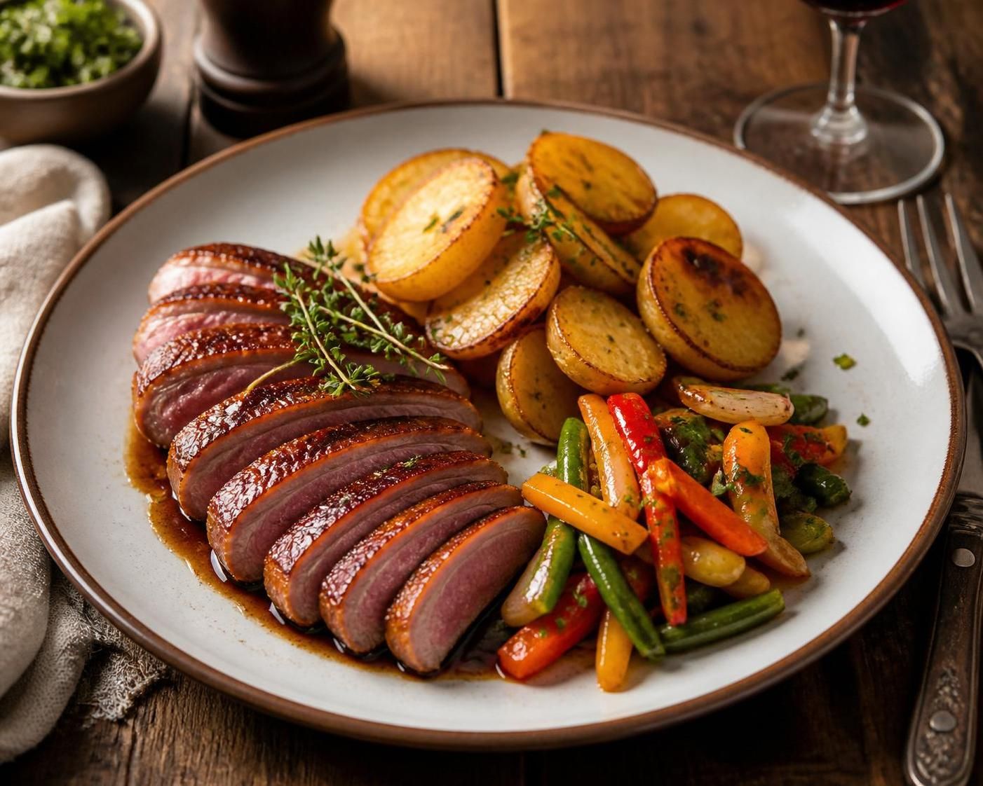 découvrez quelles garnitures accompagnent parfaitement le magret de canard pour sublimer ce plat classique et ravir vos papilles.