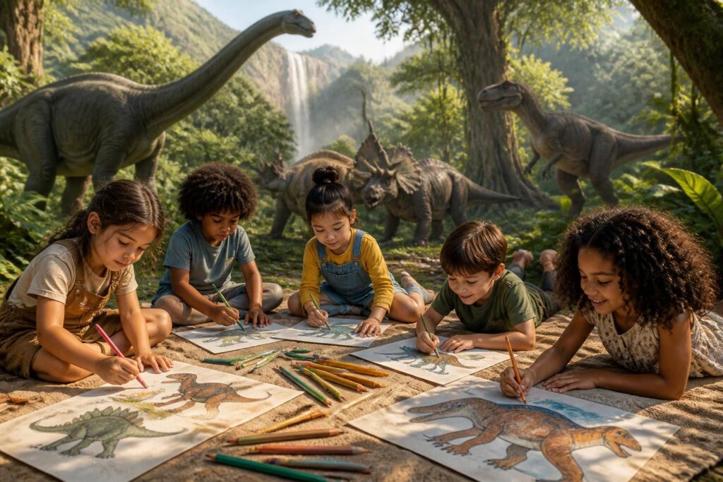 découvrez 5 astuces incontournables pour stimuler la créativité des enfants avec le coloriage dinosaure, une activité ludique et éducative.