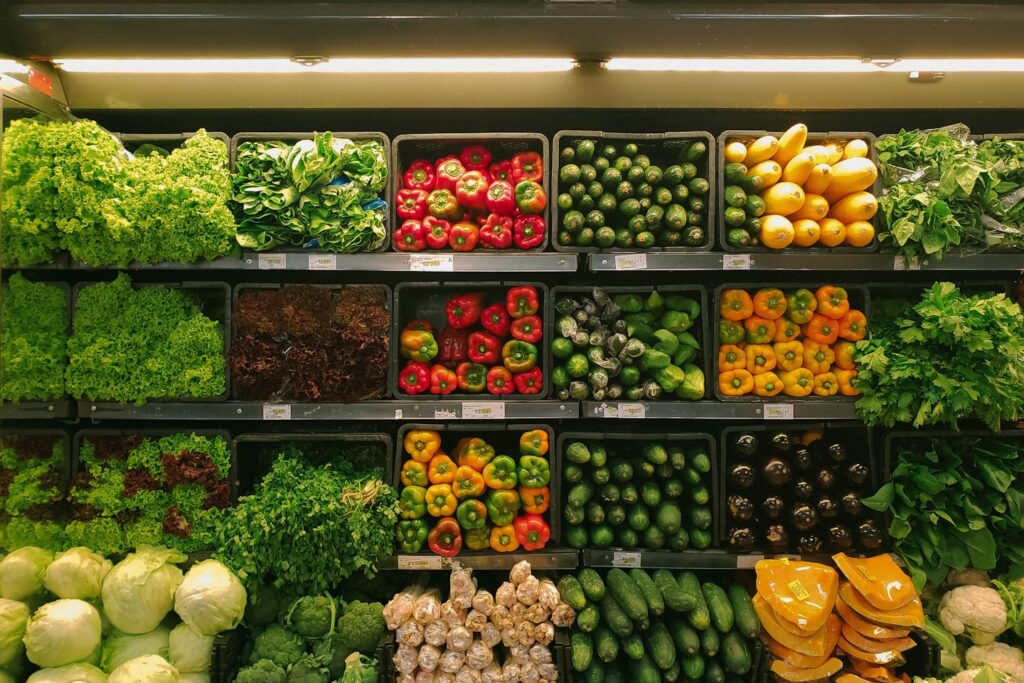 bunch of vegetables