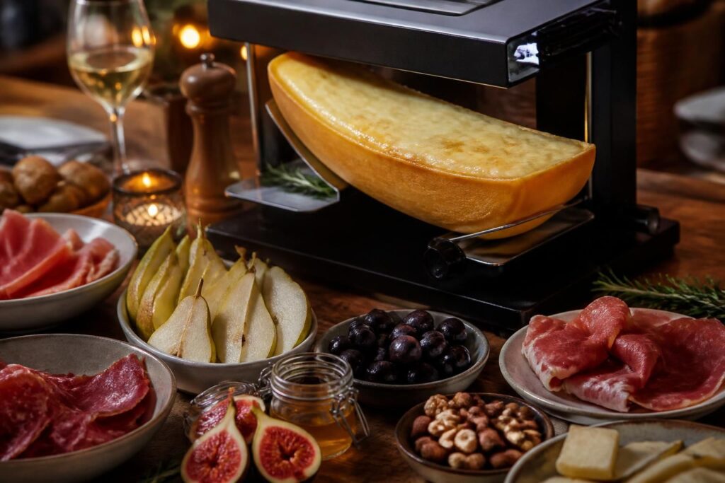 découvrez des accompagnements surprenants et délicieux pour sublimer votre raclette et révéler toutes les saveurs de votre fromage préféré.