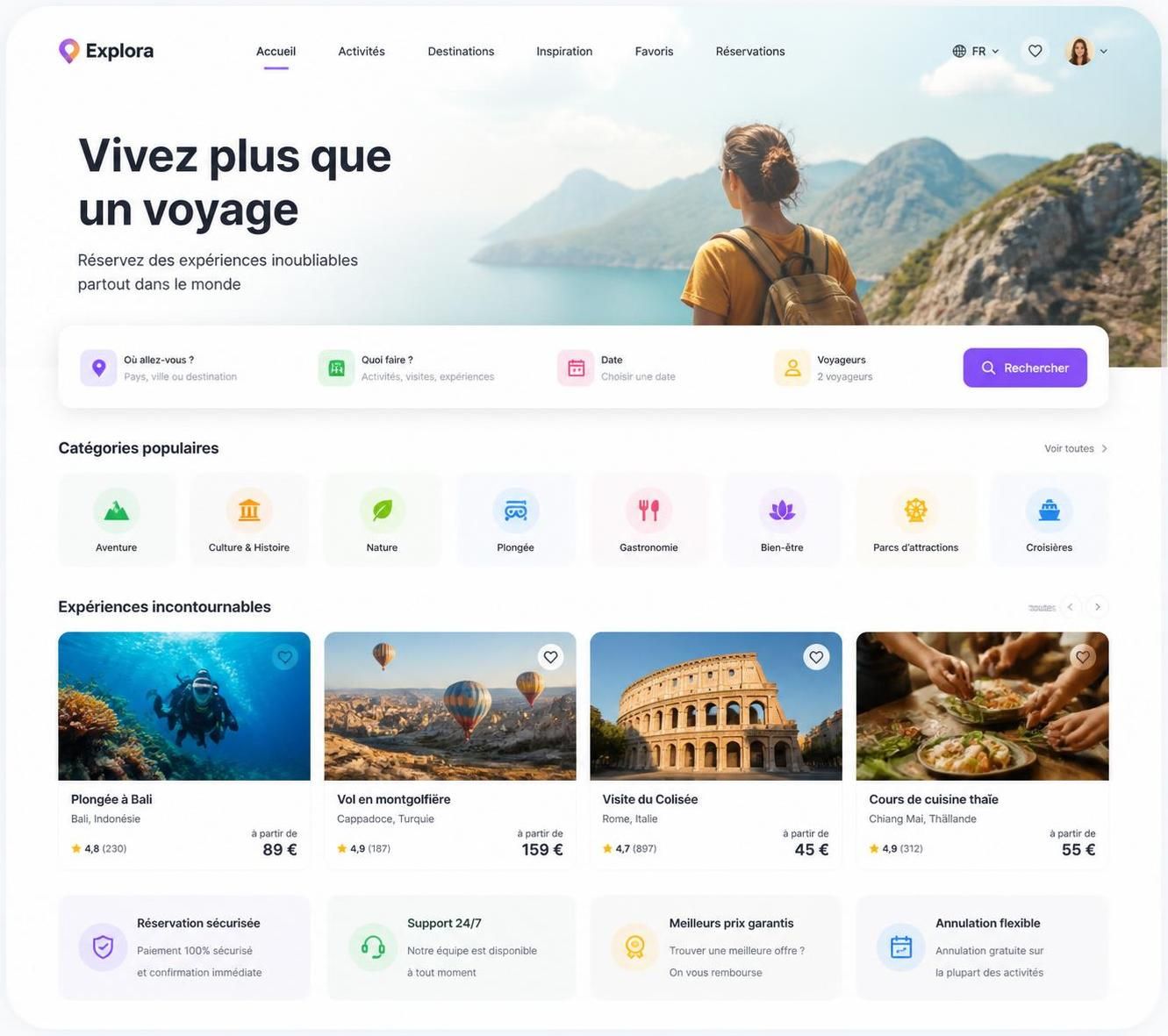 autossimo est la plateforme innovante qui transforme la réservation d’activités lors de vos voyages, pour une expérience simple, rapide et personnalisée.