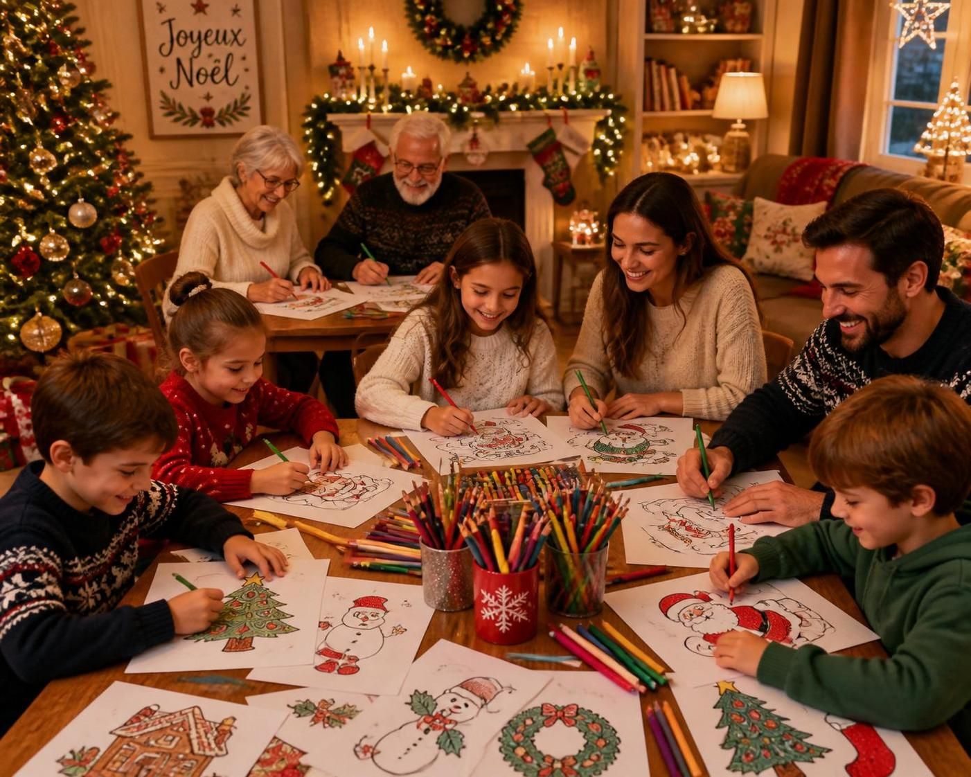 découvrez des idées de coloriage de noël pour émerveiller petits et grands avec des créations festives, ludiques et originales.