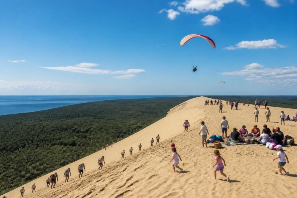 découvrez les activités incontournables autour de la dune du pilat, le plus haut sommet de sable d’europe, pour profiter pleinement de ce site naturel unique et spectaculaire.