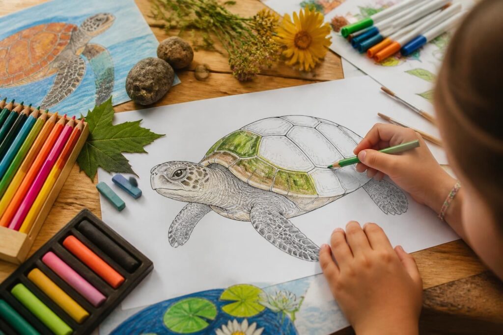 découvrez 5 astuces simples et efficaces pour éveiller la créativité des enfants grâce au coloriage de tortues, une activité ludique et éducative.