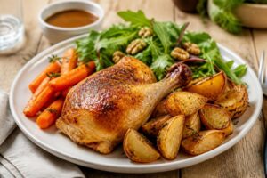 découvrez les saveurs parfaites pour accompagner un poulet rôti et sublimer ce plat classique, des herbes aromatiques aux légumes de saison.