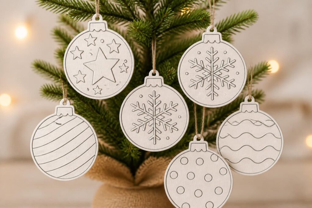 découvrez des modèles faciles de boules de noël à imprimer et à colorier, parfaits pour les enfants. amusez-vous à créer des décorations festives simples et ludiques pour les fêtes !
