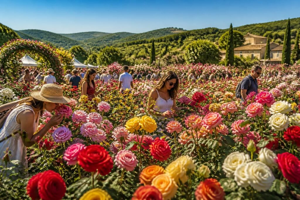 découvrez le rose festival en provence, un événement enchanteur où les couleurs éclatantes et les parfums envoûtants des roses créent une expérience inoubliable. ne manquez pas cette célébration unique de la beauté florale au cœur de la provence.