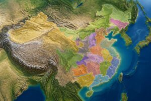 téléchargez et imprimez une carte détaillée de la chine avec toutes les villes et provinces pour vos projets éducatifs ou personnels.