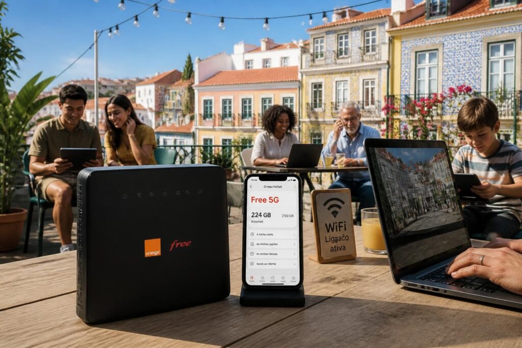 découvrez les forfaits internet au portugal avec orange et free, comparez les options wifi et choisissez la meilleure solution pour rester connecté lors de votre séjour.