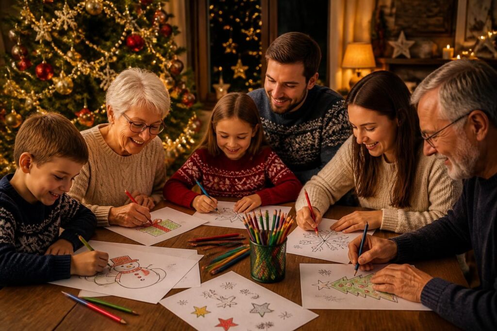 découvrez des idées simples de dessins de noël à colorier, parfaites pour toute la famille. amusez-vous en créant des décorations festives et colorées ensemble !