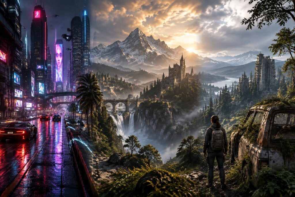comparez redengine 3 à unreal engine 5 : technologies, graphismes, performances et jeux populaires développés avec ces moteurs.