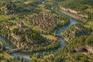 explorez la carte touristique du périgord noir pour repérer les sites incontournables, organiser vos visites et préparer un séjour inoubliable.