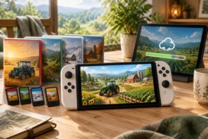découvrez les éditions de farming simulator sur switch, leurs contenus et les mises à jour pour choisir la version qui vous convient.