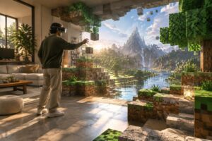 découvrez comment la réalité virtuelle et mixte transforme minecraft : explorez ses mondes, construisez et vivez le jeu sous un nouvel angle.