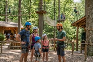 préparez votre visite à l’accrobranche de treigny : consultez les horaires, les informations pratiques et les conseils utiles avant votre sortie.